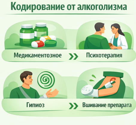 кодирование от алкоголизма в Прокопьевске Санати